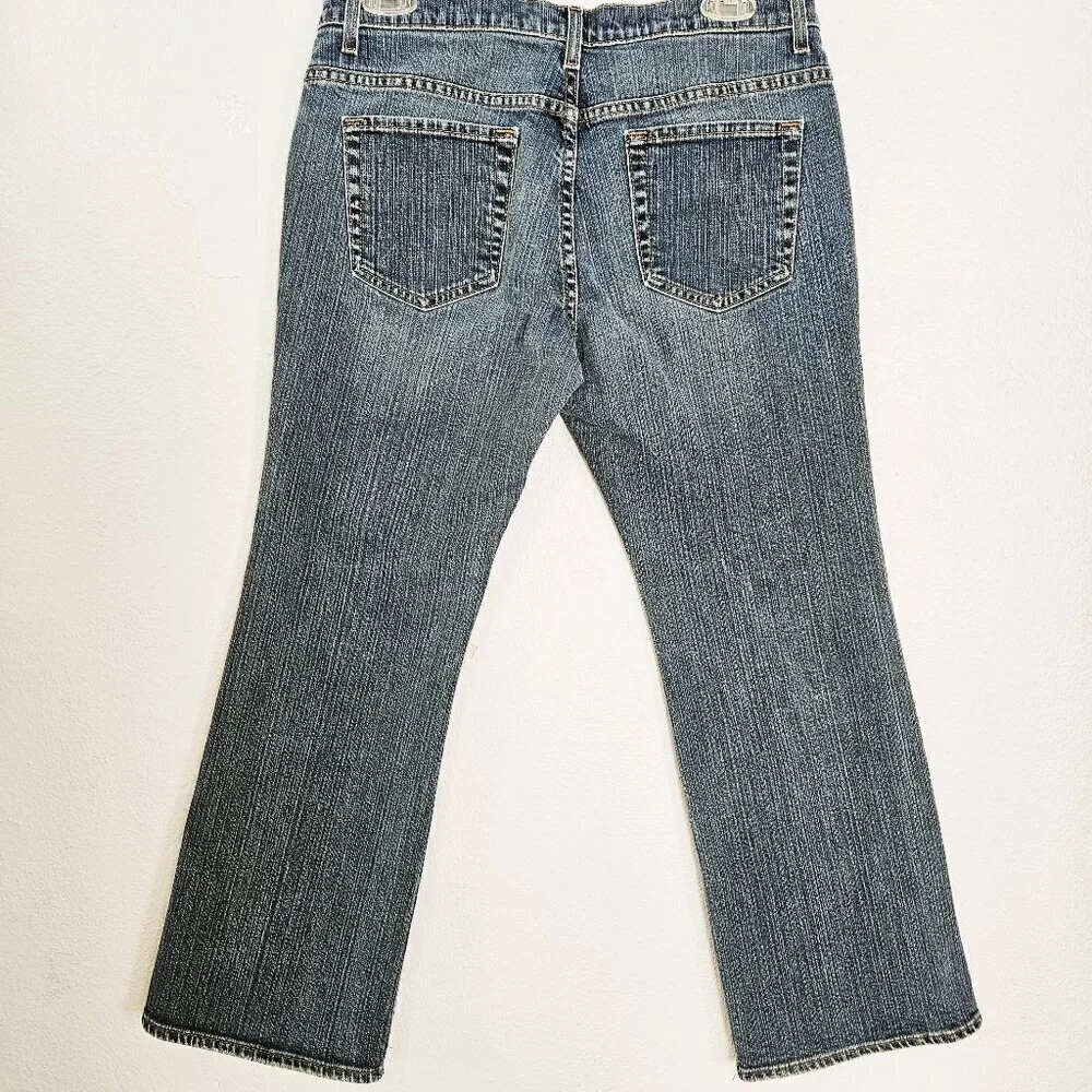 GAP Women Low Rise Boot Cut Y2K Western Jeans Size 12A